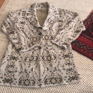Free People oversized alpaca cardigan